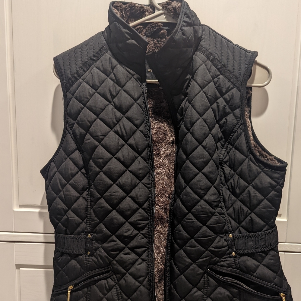 Black vest - wheatherproof